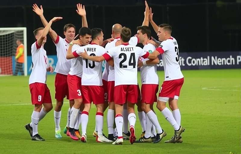 North East United FC celebration North East United FC celebrating a victory with North East United FC watermark